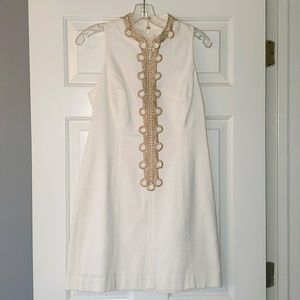 Lily Pulitzer white Alexa Shift Dress Size 6 NWT